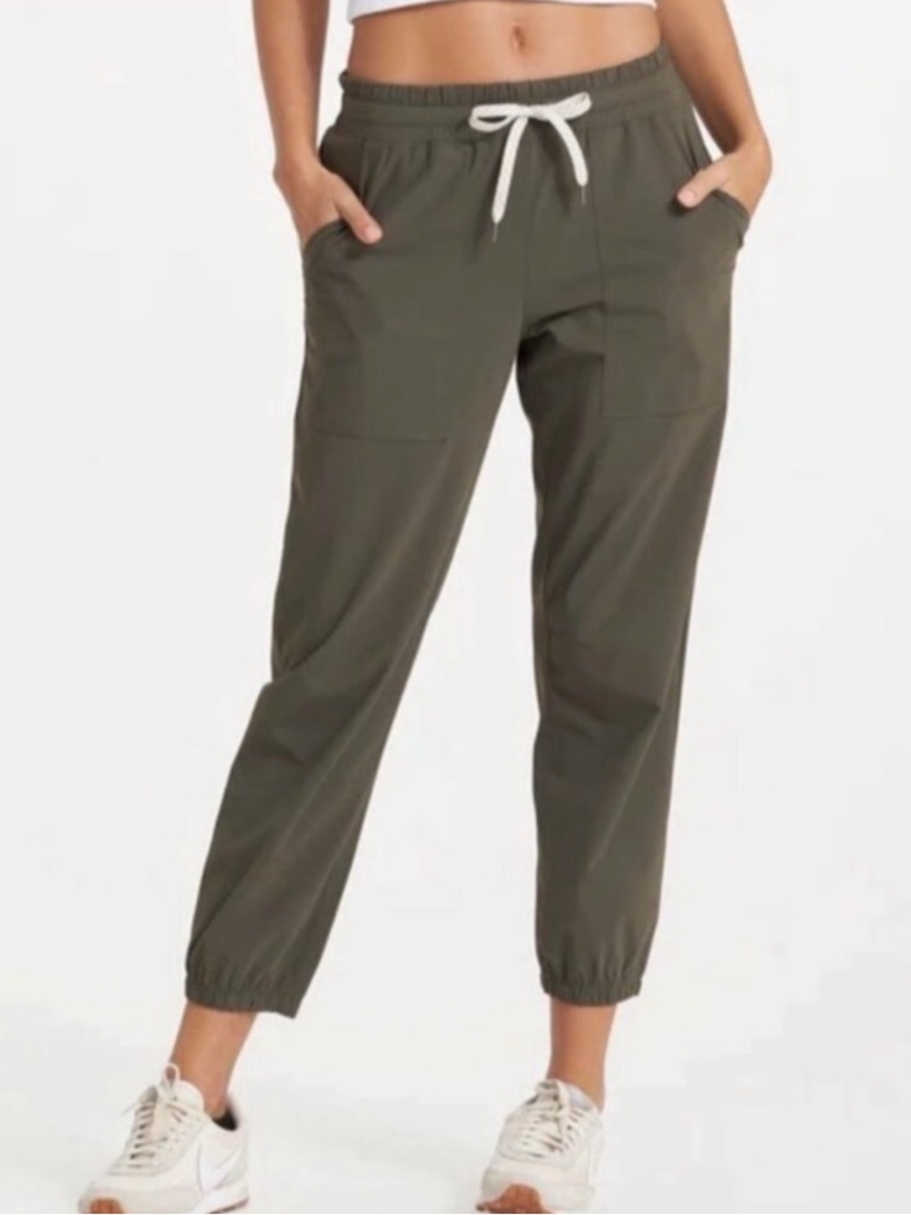 Vuori Miles Jogger Pants Army Green Size S
